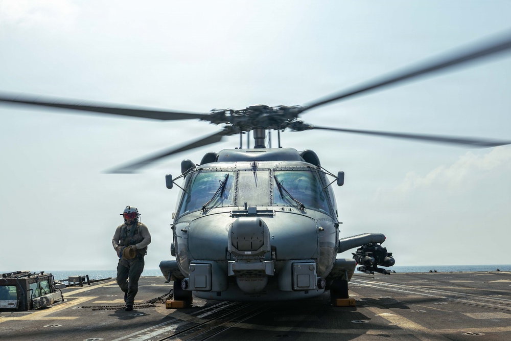 Spruance Conducts Routine Operations