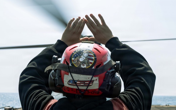 Spruance Conducts Routine Operations