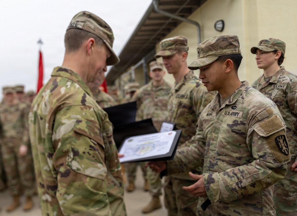 7th Engineer Brigade Best Squad Award Ceremony
