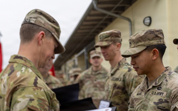 7th Engineer Brigade Best Squad Award Ceremony