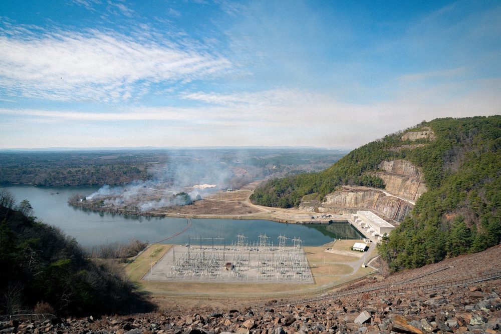 Prescribed Burn near Carters Lake