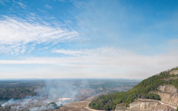 Prescribed Burn near Carters Lake