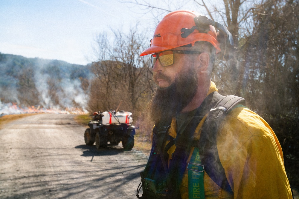 Prescribed Burn near Carters Lake