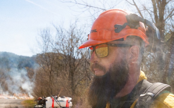 Prescribed Burn near Carters Lake