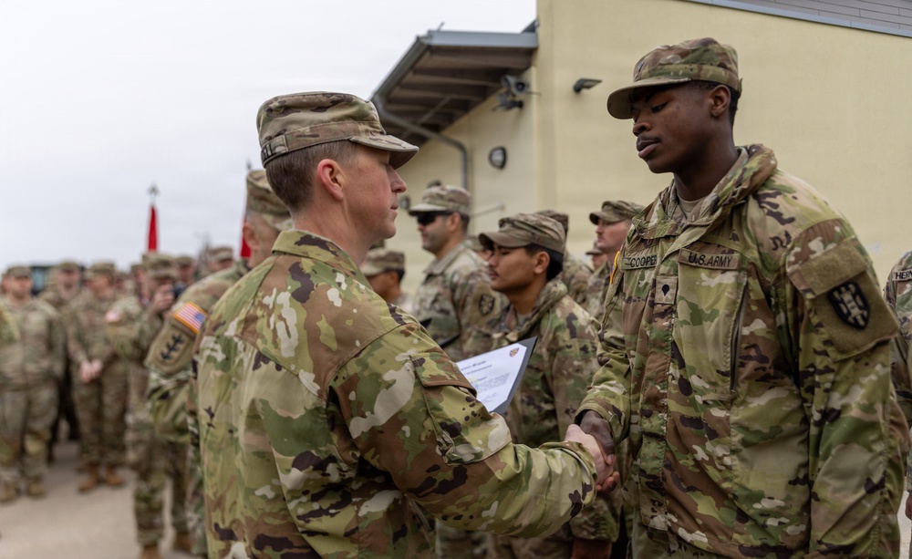 7th Engineer Brigade Best Squad Award Ceremony