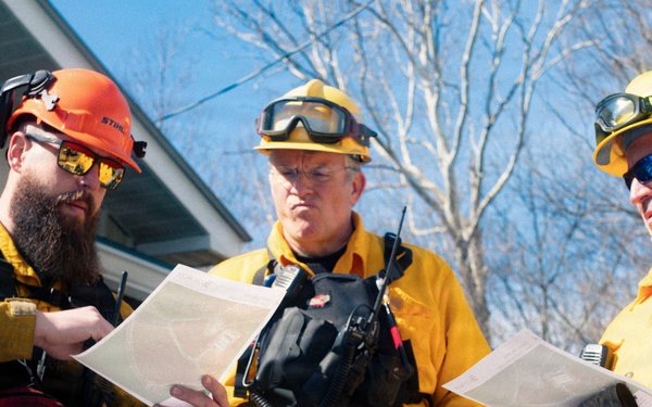 Prescribed Burn near Carters Lake