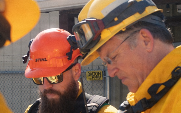 Prescribed Burn near Carters Lake