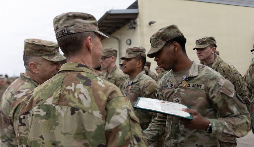 7th Engineer Brigade Best Squad Award Ceremony