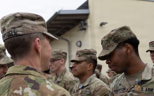 7th Engineer Brigade Best Squad Award Ceremony