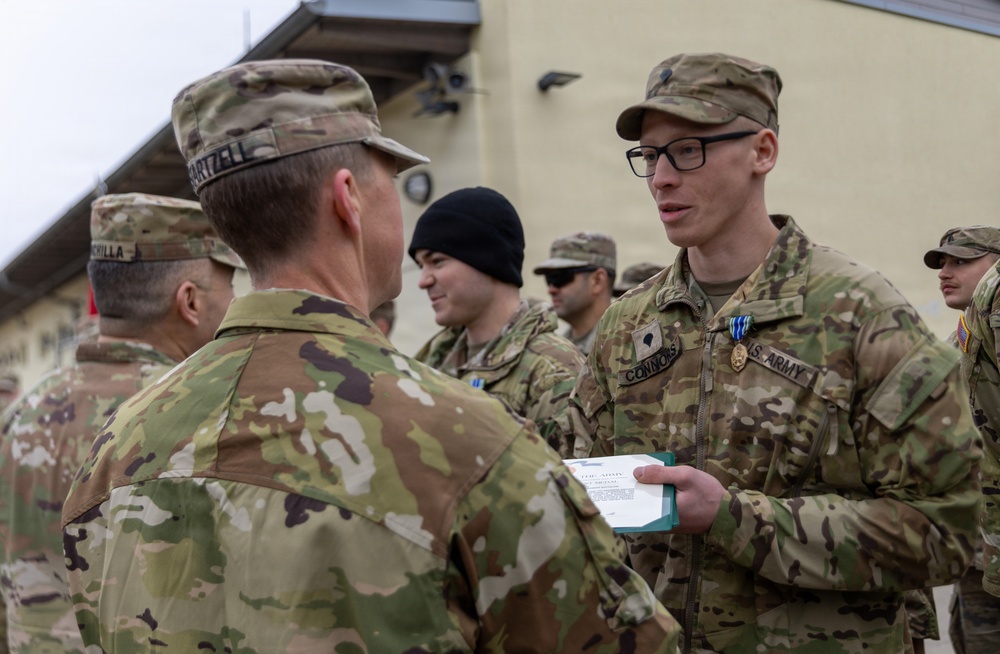 7th Engineer Brigade Best Squad Award Ceremony