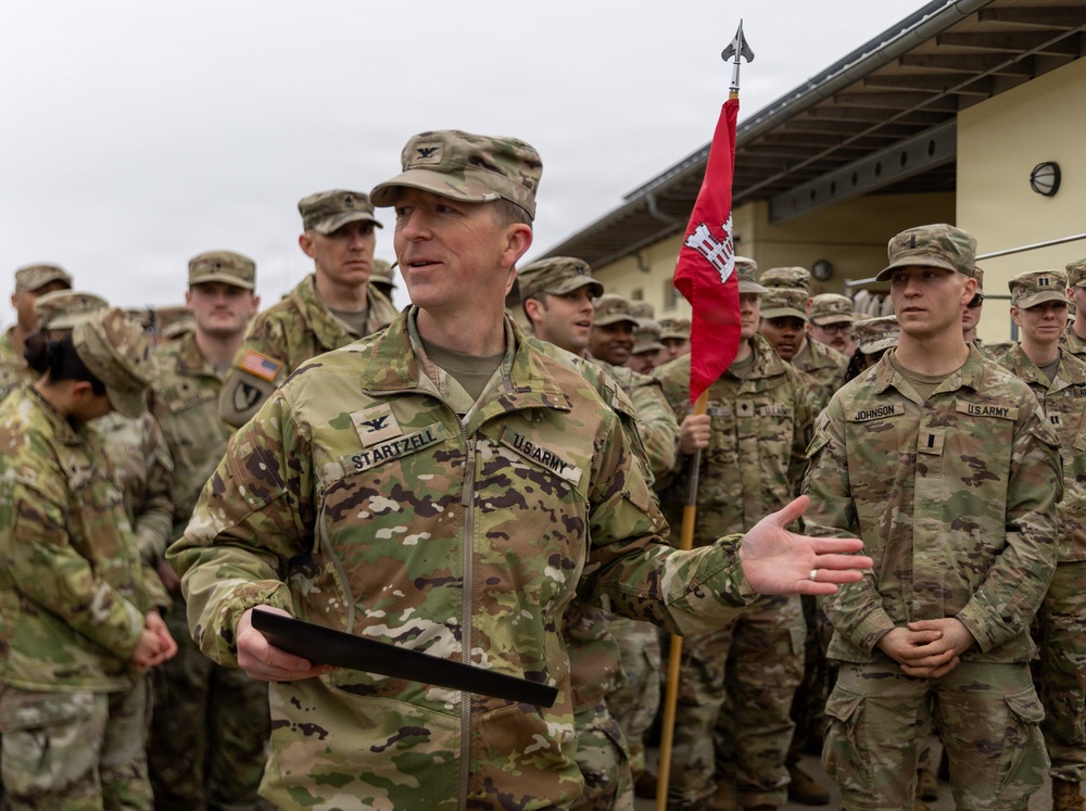 7th Engineer Brigade Best Squad Award Ceremony