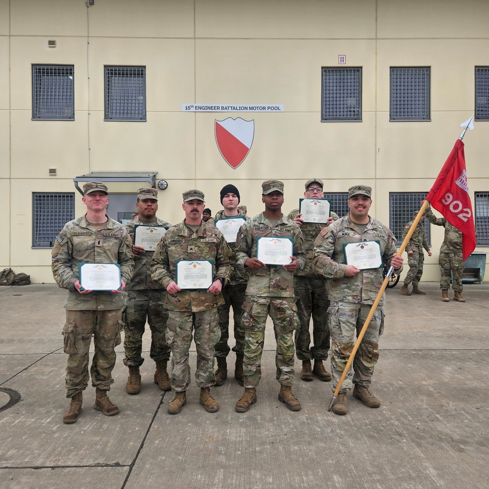 7th Engineer Brigade Best Squad Award Ceremony