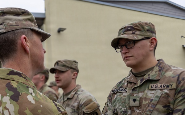 7th Engineer Brigade Best Squad Award Ceremony