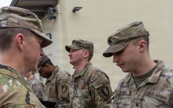 7th Engineer Brigade Best Squad Award Ceremony