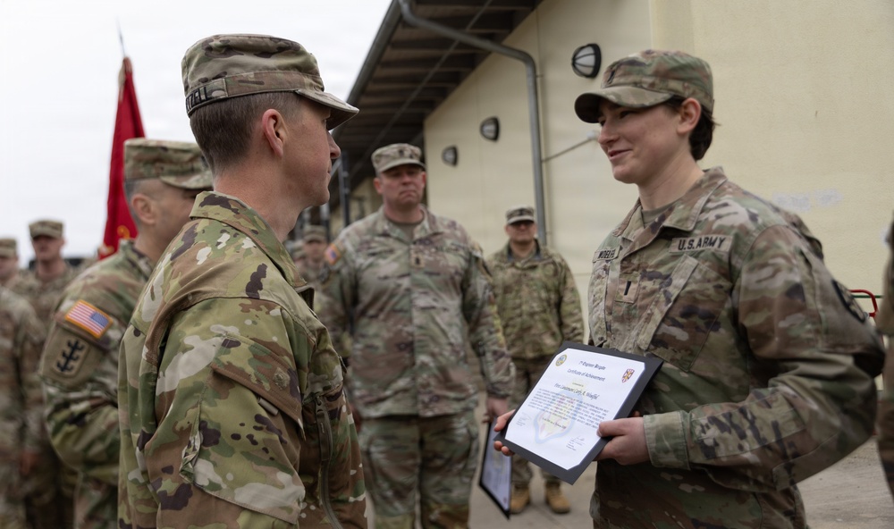 7th Engineer Brigade Best Squad Award Ceremony