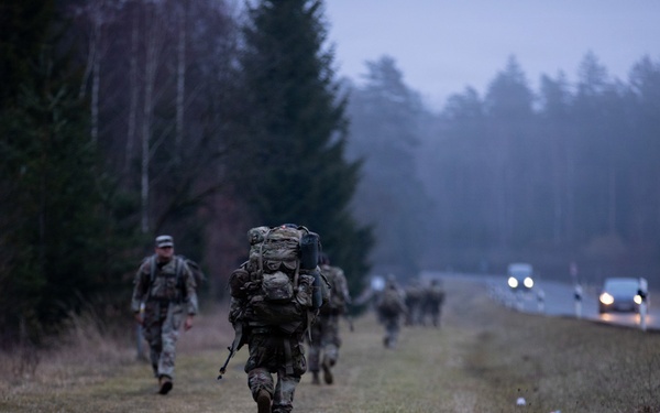 7th Engineer Best Squad Competition 12 Mile