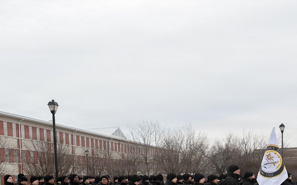 RTC Division 157 Stands at Attention