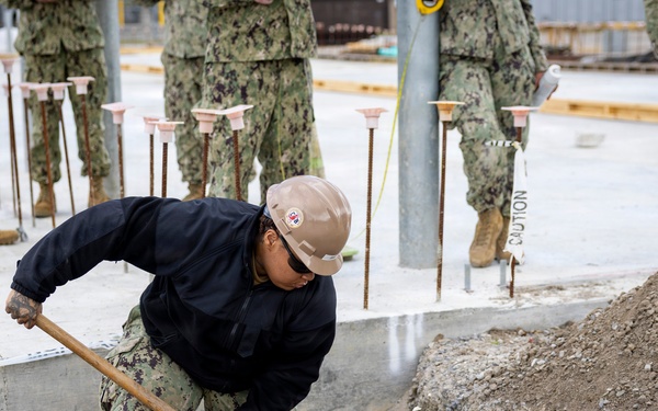 NMCB 133 Builds Storage Facility