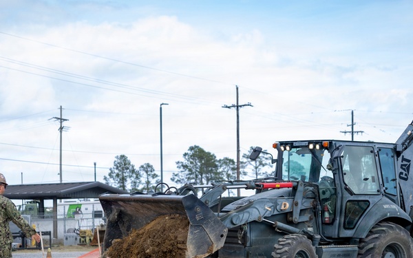NMCB 133 Builds Storage Facility