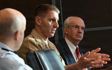 USSTRATCOM and Offutt AFB leadership meet with University of Nebraska System partners