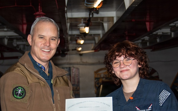 Warfighter of the Week