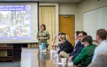 Leadership Gulf Coast Tours NCBC Gulfport, Gains Insight into Seabee Mission