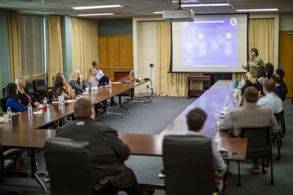 Leadership Gulf Coast Tours NCBC Gulfport, Gains Insight into Seabee Mission
