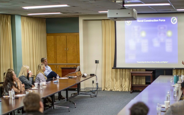 Leadership Gulf Coast Tours NCBC Gulfport, Gains Insight into Seabee Mission