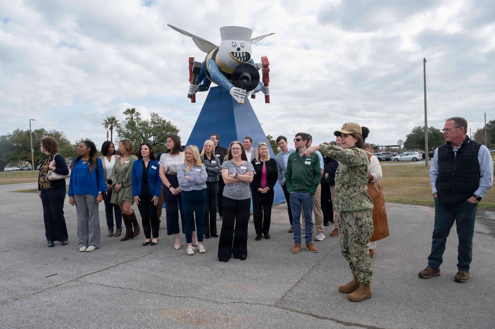 Leadership Gulf Coast Tours NCBC Gulfport, Gains Insight into Seabee Mission