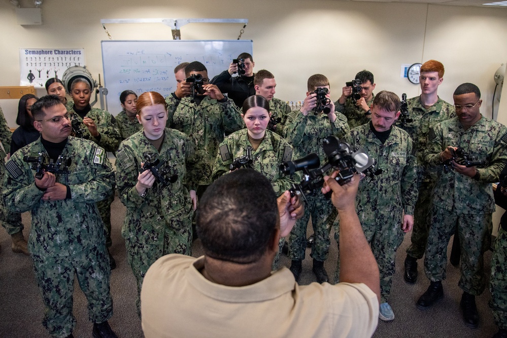 Surface Warfare Engineering Schools Command (SWESC) Great Lakes Instructors Train Next Generation of U.S. Navy Quartermasters