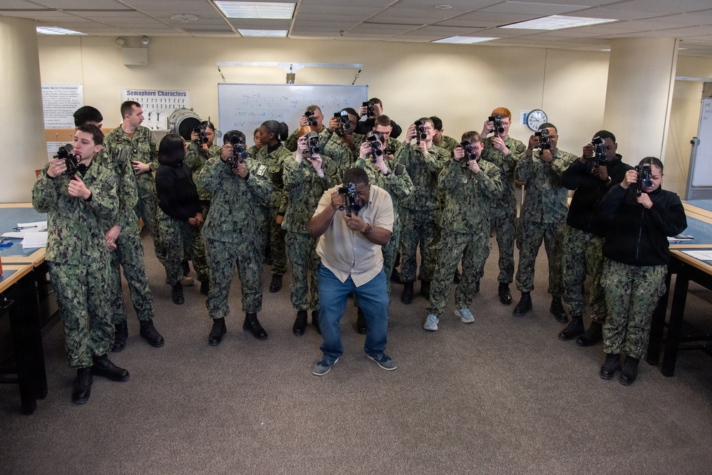 Surface Warfare Engineering Schools Command (SWESC) Great Lakes Instructors Train Next Generation of U.S. Navy Quartermasters
