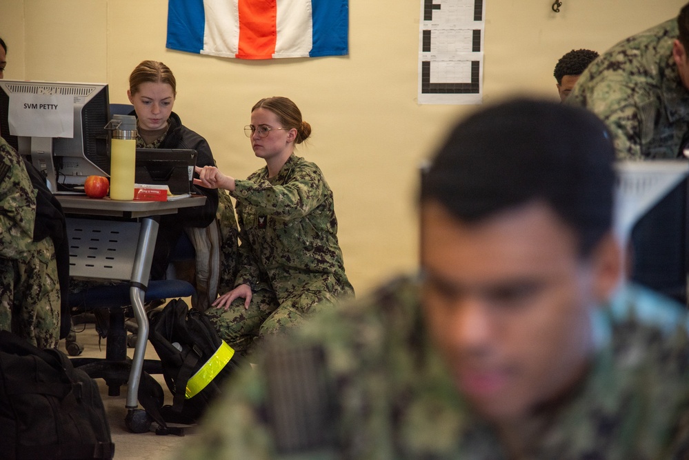 Surface Warfare Engineering Schools Command (SWESC) Great Lakes Instructors Train Next Generation of U.S. Navy Quartermasters