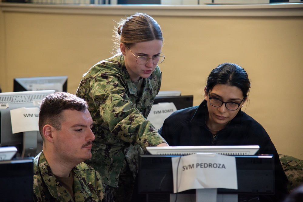 Surface Warfare Engineering Schools Command (SWESC) Great Lakes Instructors Train Next Generation of U.S. Navy Quartermasters