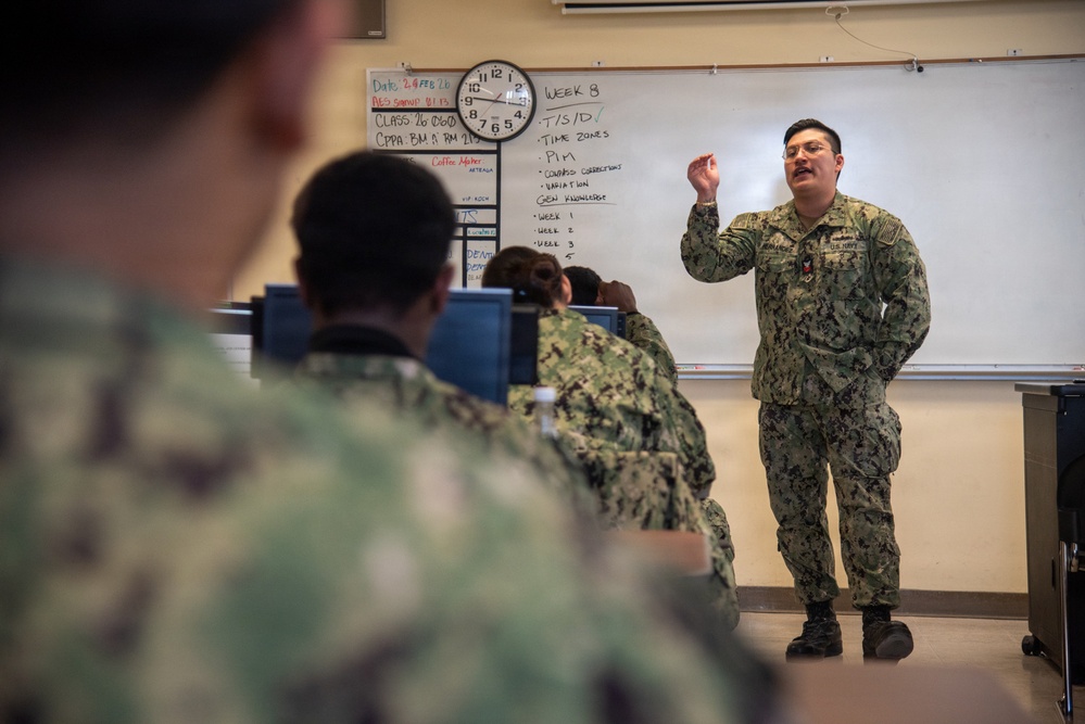 Surface Warfare Engineering Schools Command (SWESC) Great Lakes Instructors Train Next Generation of U.S. Navy Quartermasters