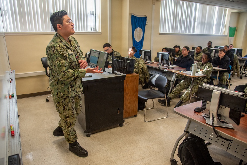 Surface Warfare Engineering Schools Command (SWESC) Great Lakes Instructors Train Next Generation of U.S. Navy Quartermasters
