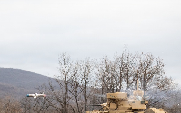 1st Infantry Division Conducts TOW Anti-Tank Missile Training at Novo Selo Training Area