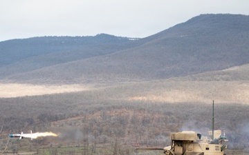 1st Infantry Division Conducts TOW Anti-Tank Missile Training at Novo Selo Training Area