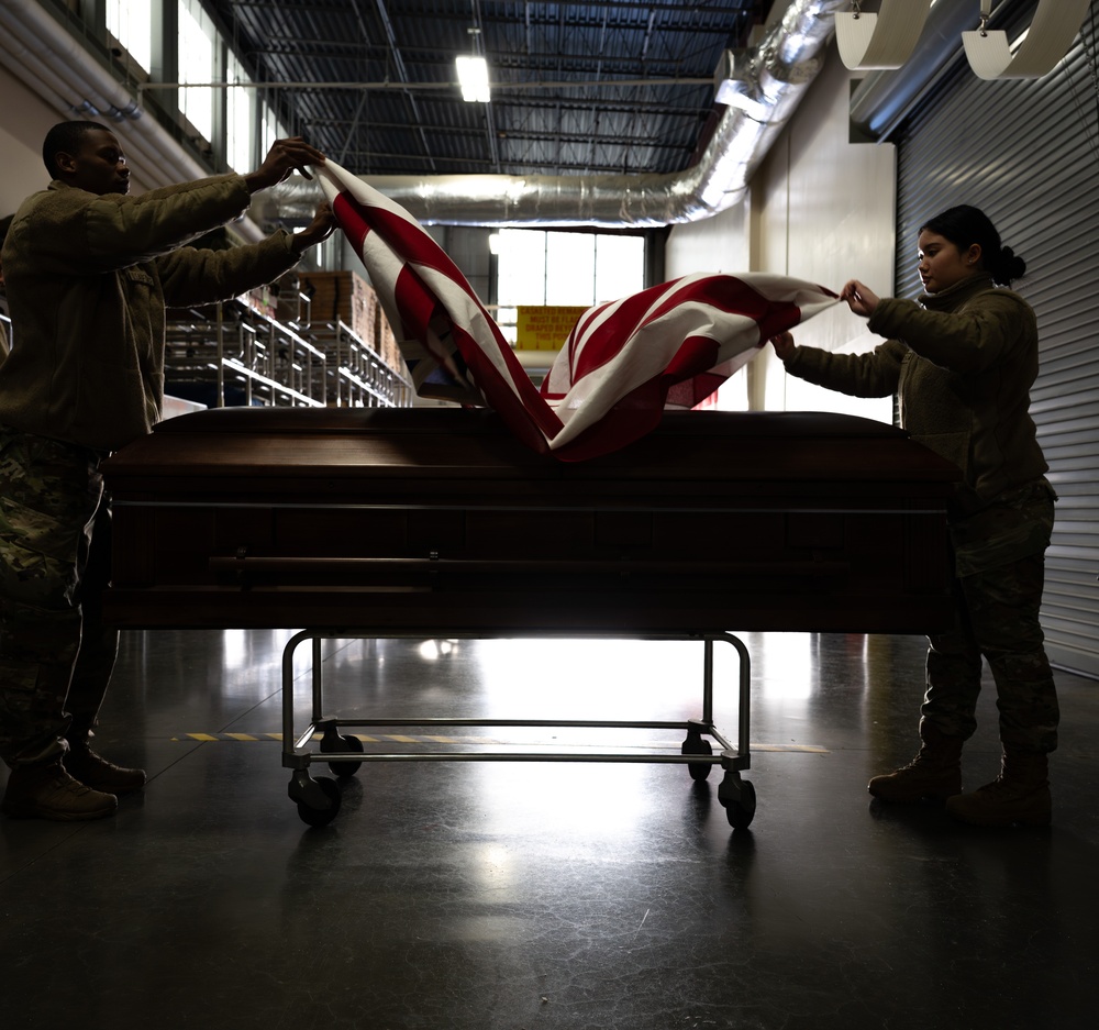 Unlicensed support technician training at AFMAO