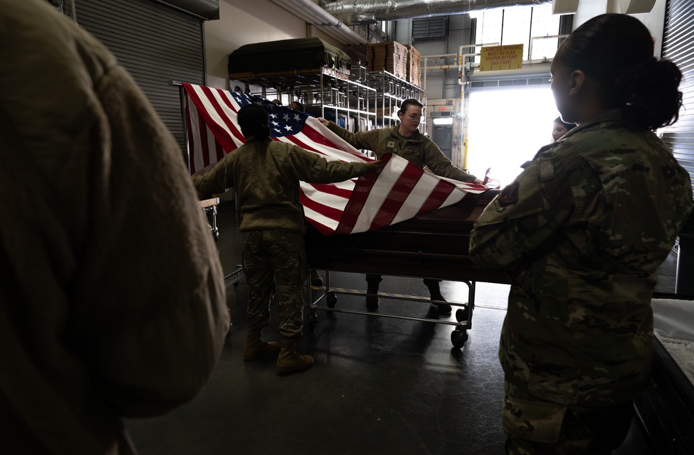 Unlicensed support technician training at AFMAO