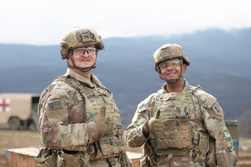 1st Infantry Division Conducts TOW Anti-Tank Missile Training at Novo Selo Training Area