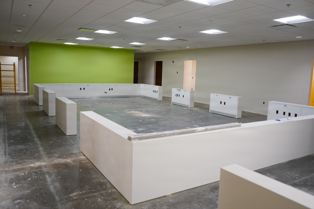 Construction continues at the Louisville VA Medical Center Feb. 20, 2026