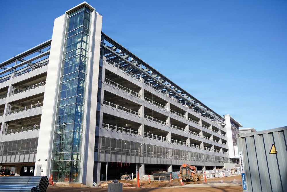 Construction continues at the Louisville VA Medical Center Feb. 20, 2026