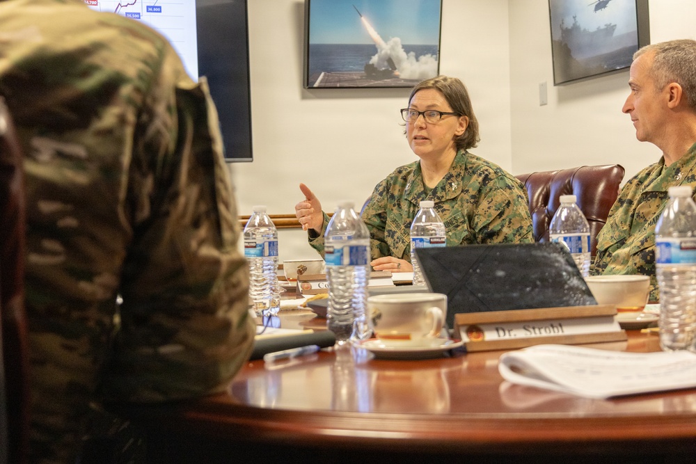 Director of French Army Human Resources visits Marine Corps Manpower and Reserve Affairs