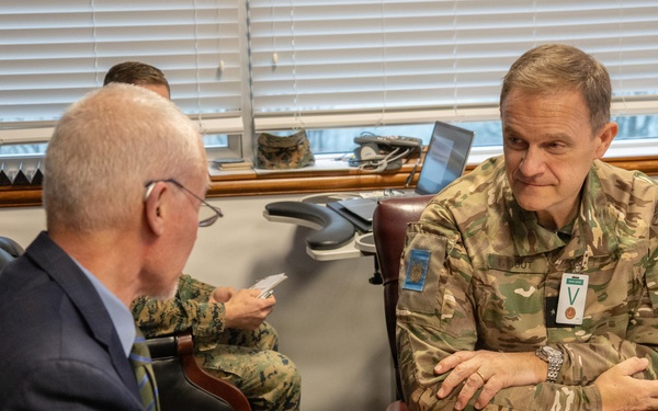 Director of French Army Human Resources visits Marine Corps Manpower and Reserve Affairs