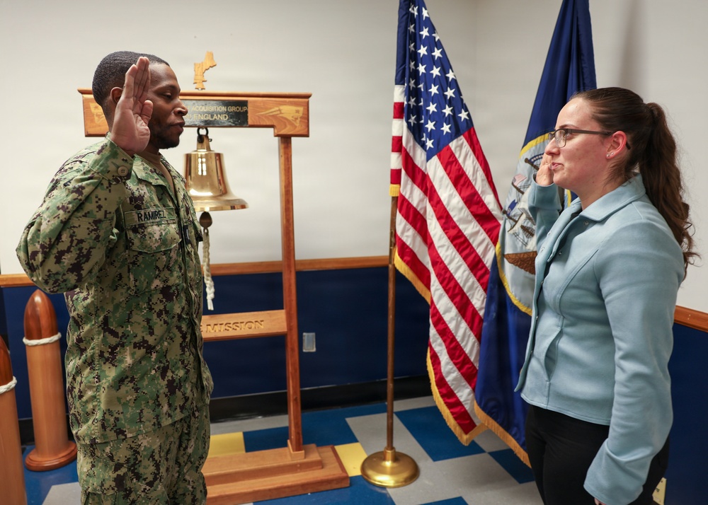 Maine Native take Oath of Office