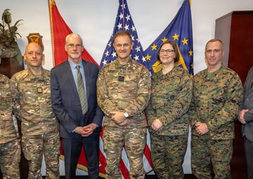 Director of French Army Human Resources visits Marine Corps Manpower and Reserve Affairs