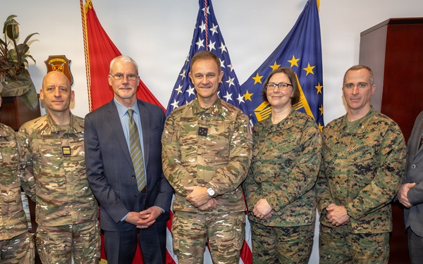 Director of French Army Human Resources visits Marine Corps Manpower and Reserve Affairs