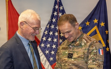 Director of French Army Human Resources visits Marine Corps Manpower and Reserve Affairs