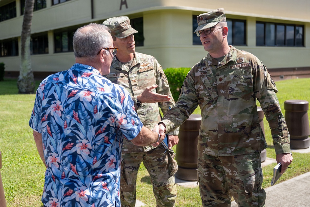 Assistant Secretary of the Air Force for Financial Management &amp; Comptroller visits the 15th Wing
