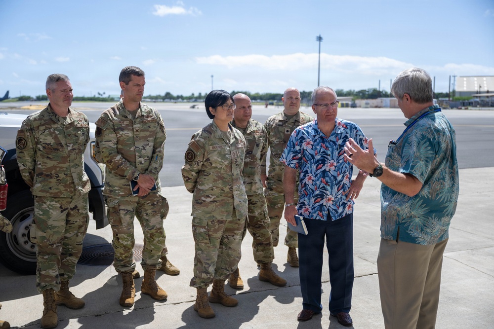 Assistant Secretary of the Air Force for Financial Management &amp; Comptroller visits the 15th Wing